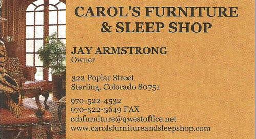 Carol's Furniture and Sleep Shop Logo