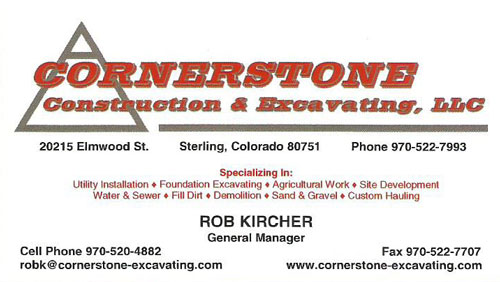 Cornerstone Construction & Excavating
