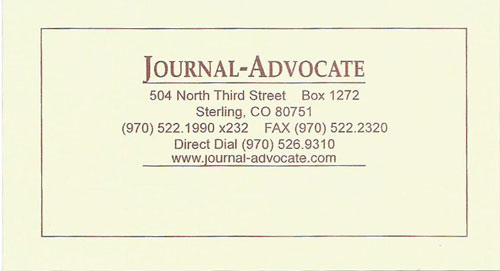 Journal Advocate Logo