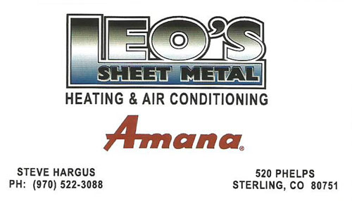 Leo's Sheet Metal Heating and Air Conditioning Logo