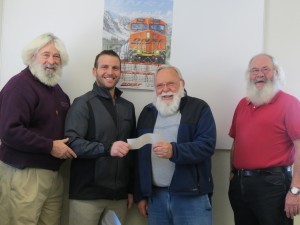 Santas with BNSF